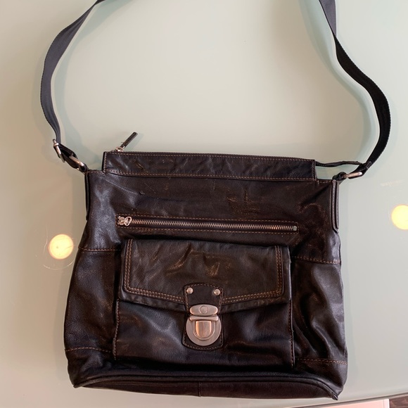 Black leather bag - Picture 1 of 1